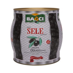 Bağcı Siyah Zeytin Fıçı Sele Teneke