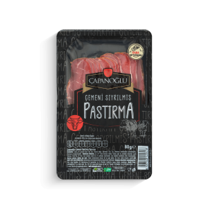 Çapanoğlu Çemeni Sıyrılmış Pastırma 80gr