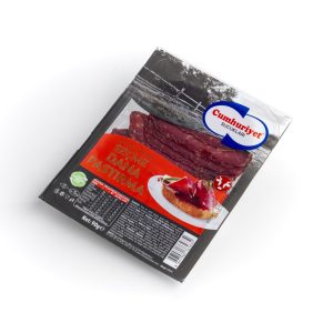 Cumhuriyet Sucukları Çemeni Sıyrılmış Seçme Pastırma 90 Gr