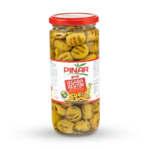 Güngör Zeytin Pınar Grill Çekirdeksiz Izgara Yeşil Zeytin Cam 450 Gr