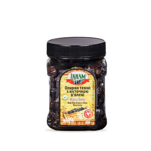 İkram Zeytin Siyah Zeytin Kuru Sele 450 Gr Pet