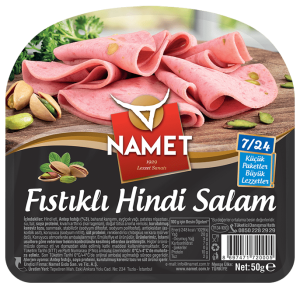 Namet 7/24 Fıstıklı Hindi Salam